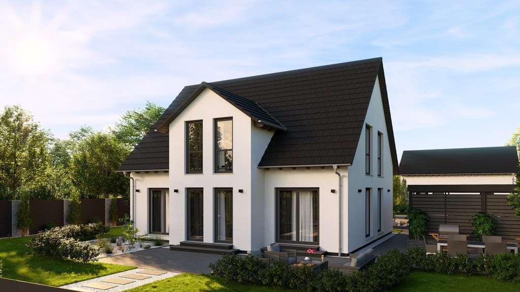 Immobilie in Kell am See - MASSIV-Fertighaus - DeinSteinHaus 186S - Bild 0