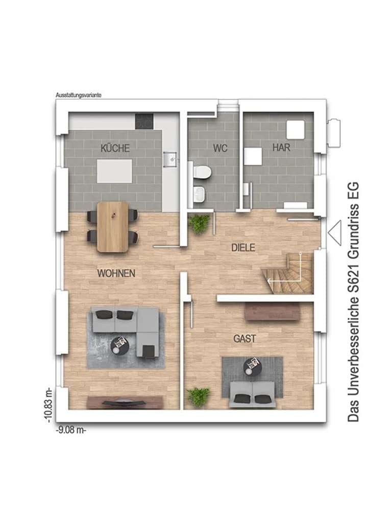 Immobilie in Longkamp - Massiv gebautes Einfamilienhaus - Qualität für Generationen! - Bild 4
