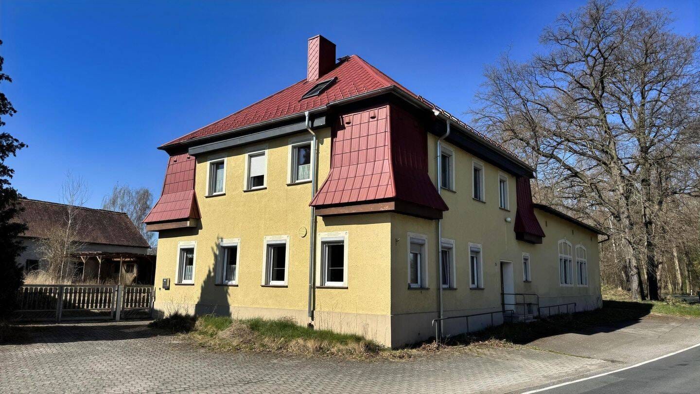 Immobilie in Lohsa - Łaz - Haus, Hof & Wald - Bild 1