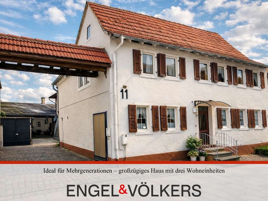 Immobilie in Bechtheim - Ideal für Mehrgenerationen – großzügiges Haus mit drei Wohneinheiten - Bild 0