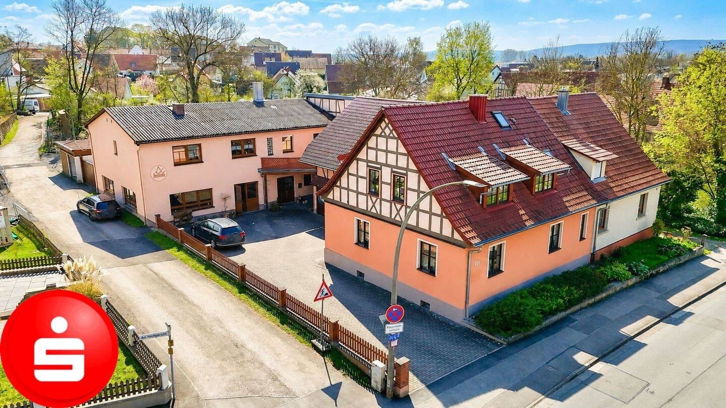 Immobilie in Bad Königshofen im Grabfeld - Mehrfamilienhaus mit Gewerbe in 97631 Bad Königshofen - Bild 0
