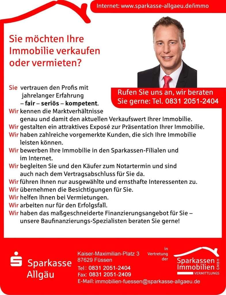 Immobilie in Füssen - Schön wohnen oder vermieten im Herzen von Marktoberdorf - Bild 3
