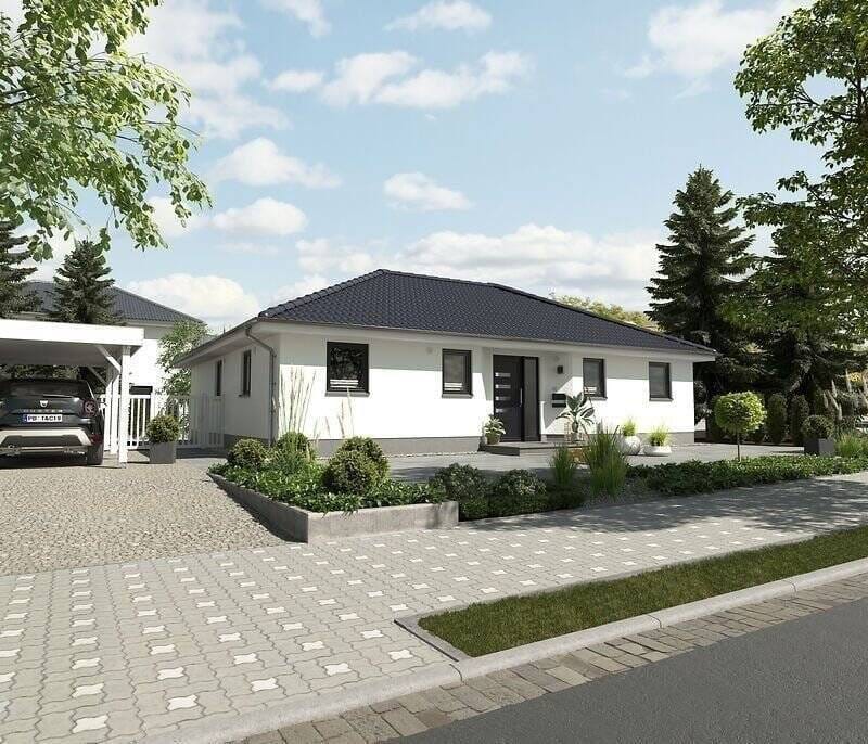 Immobilie in Basedow - Wohntraum auf einer Ebene - Ihr Winkelbungalow mit überdachter Terrasse - Bild 4