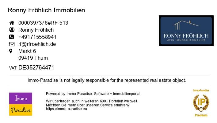 Immobilie in Callenberg - freistehendes Einfamilienhaus in sonniger Lage von Callenberg zu verkaufen, mit Garage, Terr uvmasse - Bild 1