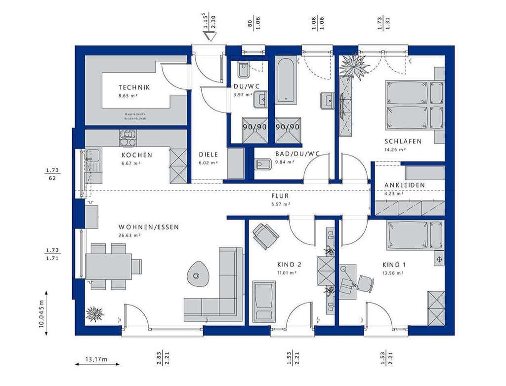 Immobilie in Zell am Main - Urlaubsfeeling jeden Tag: Moderner Bungalow mit direktem Gartenzugang. - Bild 3