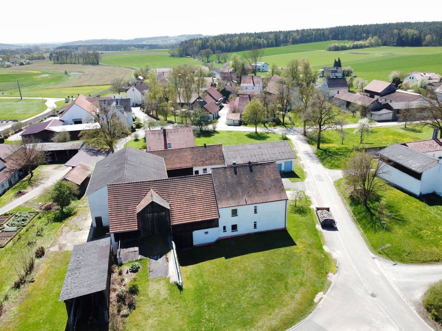 Immobilie in Hahnbach - Hofstelle in Godlricht mit Nebengebäuden - Bild 1
