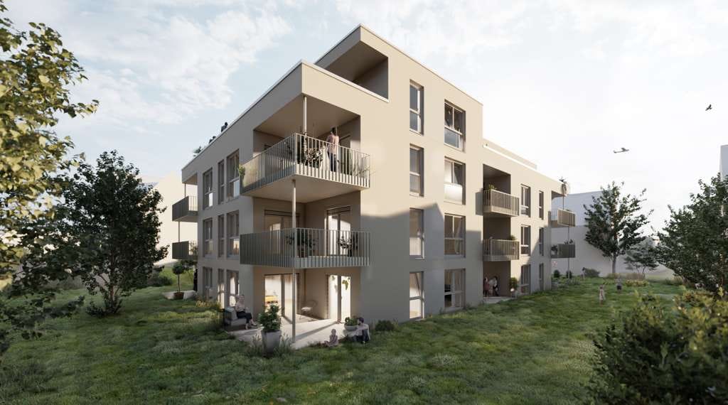 Immobilie in Hülben - Ein zeitgemäßes Zuhause: 3,5-Zimmer-Wohnung mit Balkon und modernstem Neubaustandard - Bild 1