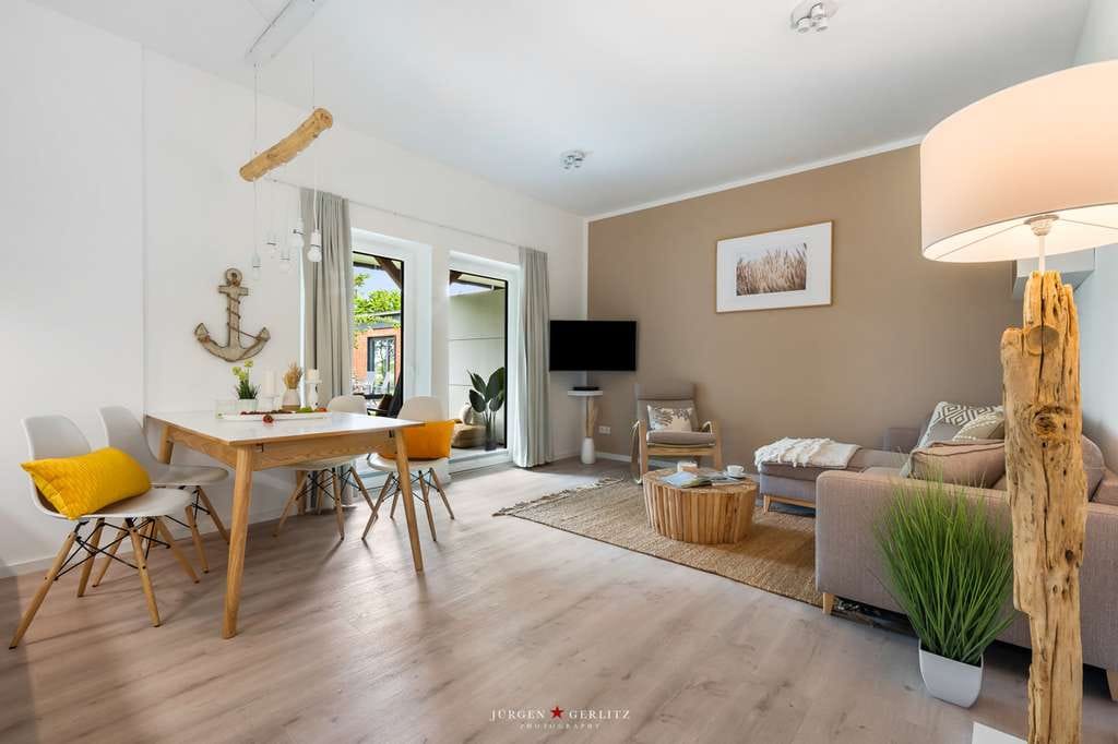 Immobilie in Emmelsbüll-Horsbüll - Wind um die Nase, Sonne im Gesicht! Ferienwohnung an der Nordsee - Bild 1