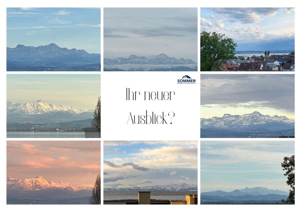 Immobilie in Immenstaad am Bodensee - See- und Bergblick: 4-Zimmer-Whg. mit Balkon in Immenstaad am Bodensee - Bild 3