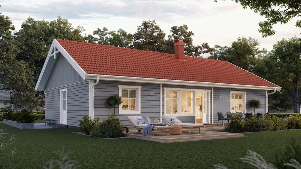 Immobilie in Fürstenberg/Havel - Ihr Traum vom SCHWEDEN(Ausbau)HAUS inkl. ca. 540 m² GRUNDSTÜCK  Nähe Baalensee - Bild 1