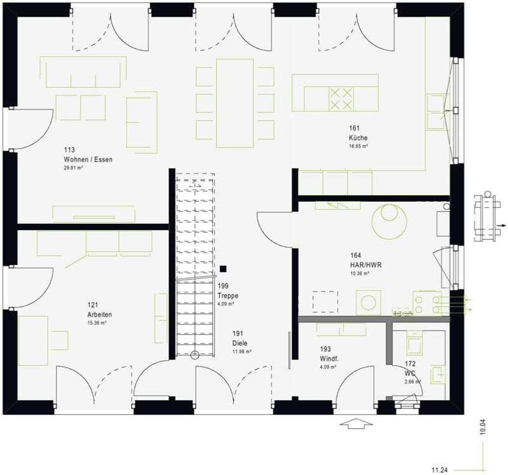 Immobilie in Bahrdorf - Toller Grundriss mit dem gewissen Extra! Traumhaus mit Grundstück.  - Bild 2