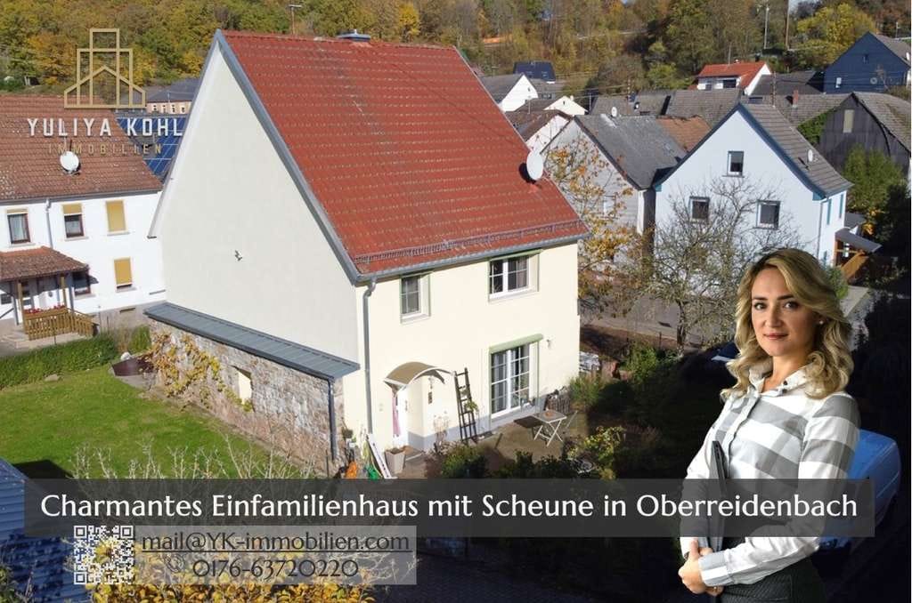 Immobilie in Oberreidenbach - Ländlicher Charme trifft Moderne – liebevoll modernisiertes Einfamilienhaus mit Scheune und Garten - Bild 0