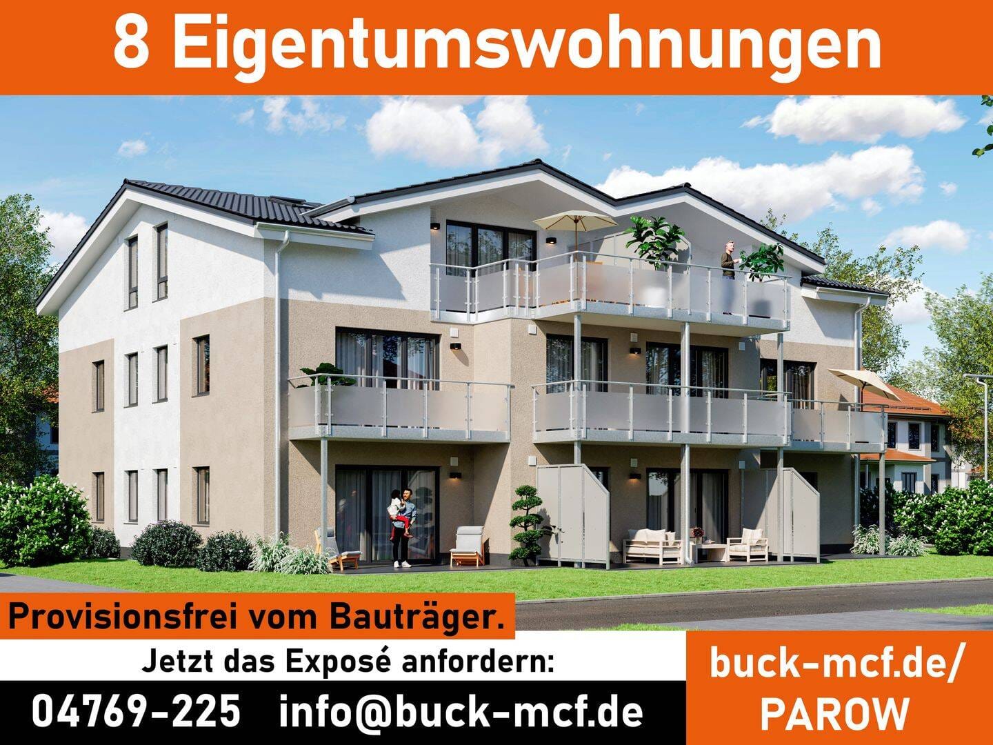 Immobilie in Kramerhof - Neubau Penthouse mit Wasserblick - 8 Wohnungen am Strelasund - Bild 0