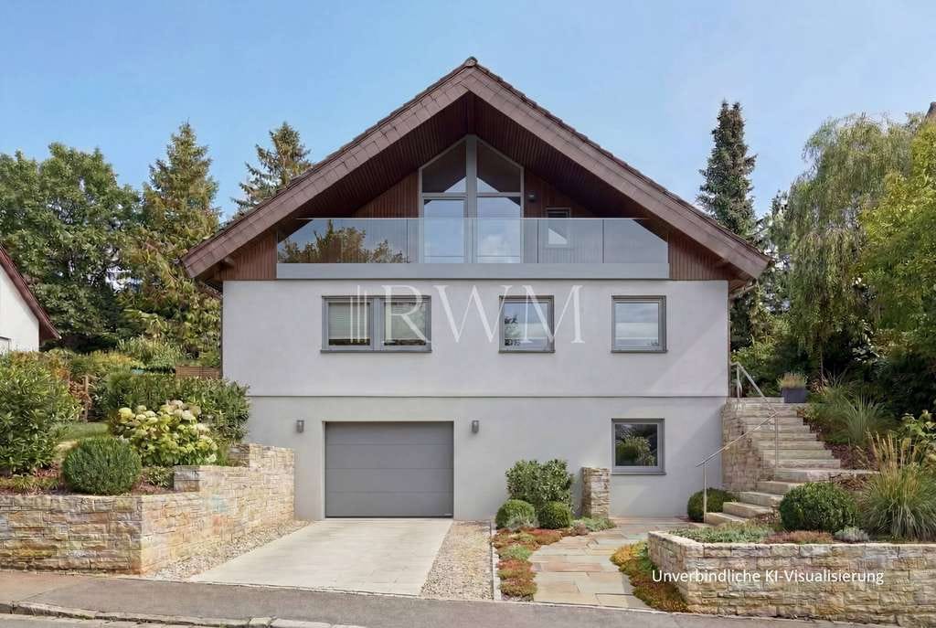 Immobilie in Weissach im Tal - Sanierungsbedürftiges Einfamilienhaus mit 741 m² Grundstück in Cottenweiler - Bild 2