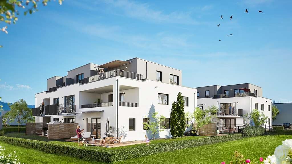 Immobilie in Lamerdingen - Lichtdurchflutete 3-Zimmer-Maisonette-Wohnung mit eigenem Garten - Bild 1