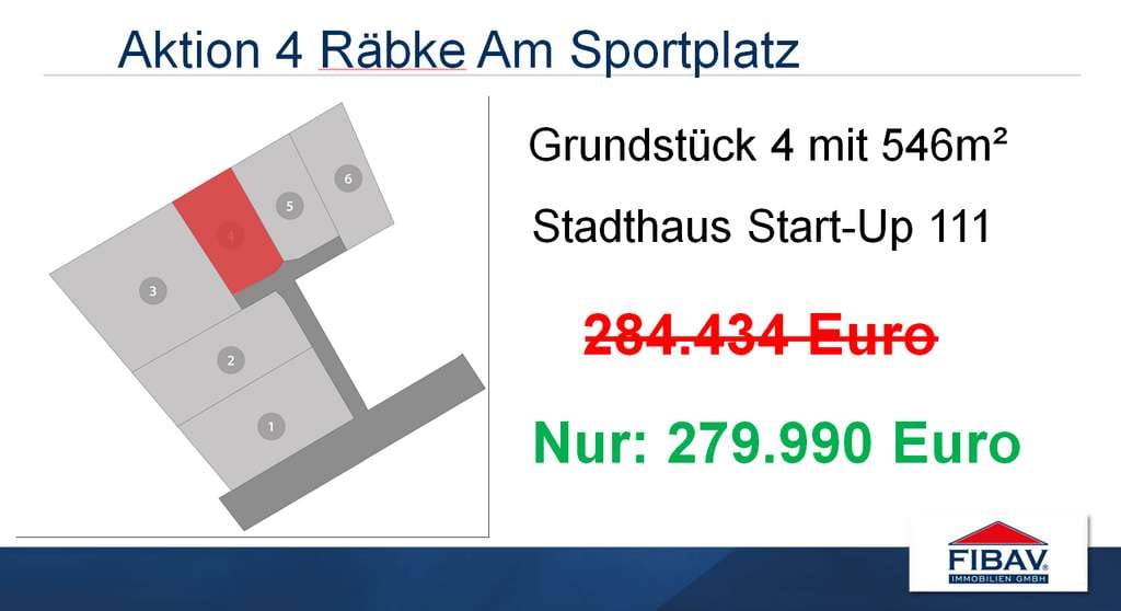Immobilie in Räbke - *Aktionspreis - modernes Stadthaus inkl. Grundstück* - Bild 3