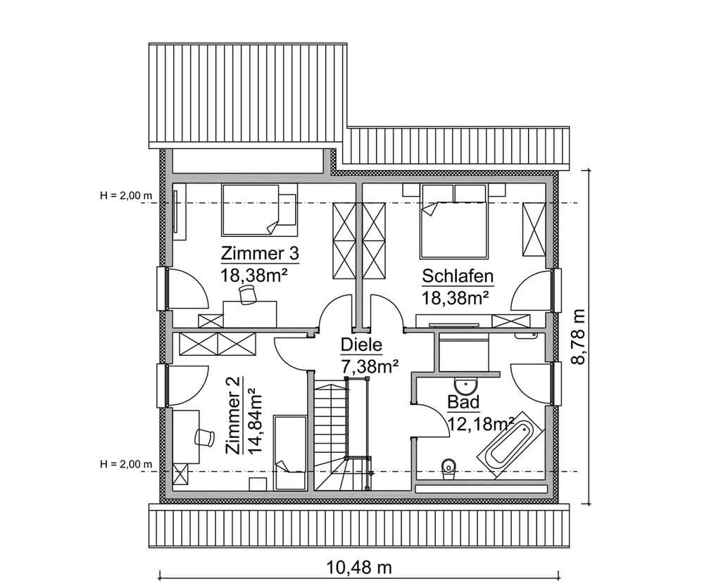 Immobilie in Biesenthal - * Einfamilienhaus mit Wintergarten - 159 m² - bezugsfertig und förderfähig - 0177 6607302 * - Bild 3