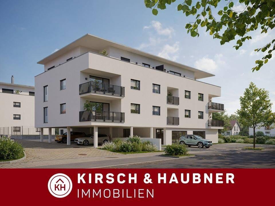 Immobilie in Berching - KfW 40 QNG! Perfekte Wohnung mit schönem Privatgarten!  Berching - Maria-Hilf-Straße - Bild 0