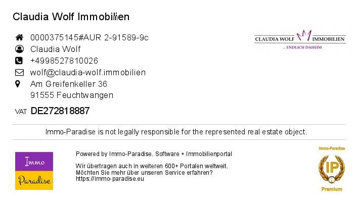 Immobilie in Aurach - *** SOMMER, SONNE, VOGELZWITSCHERN - Ein- bis Zweifamilienhaus mit Wintergarten in Aurach-Westheim *** - Bild 1