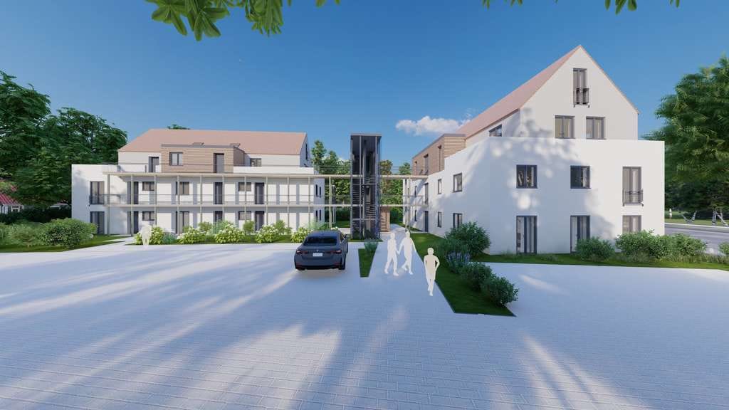 Immobilie in Genderkingen - WE 7 | Lichtdurchflutete Neubauwohnung im 1. Obergeschoss - Bild 3