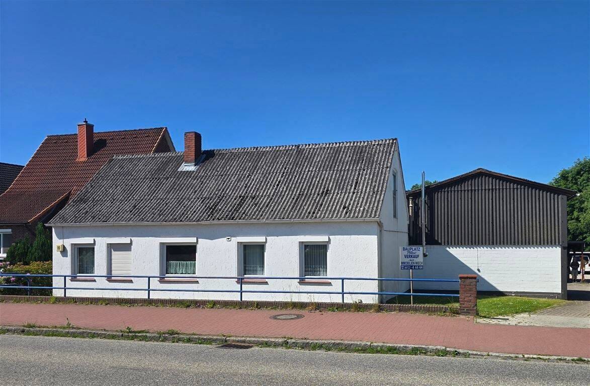 Immobilie in Groß Nordende - EFH Nähe Uetersen mit rund 148m² Wohn- und Nutzfläche zzgl. Doppelgarage - Bild 1