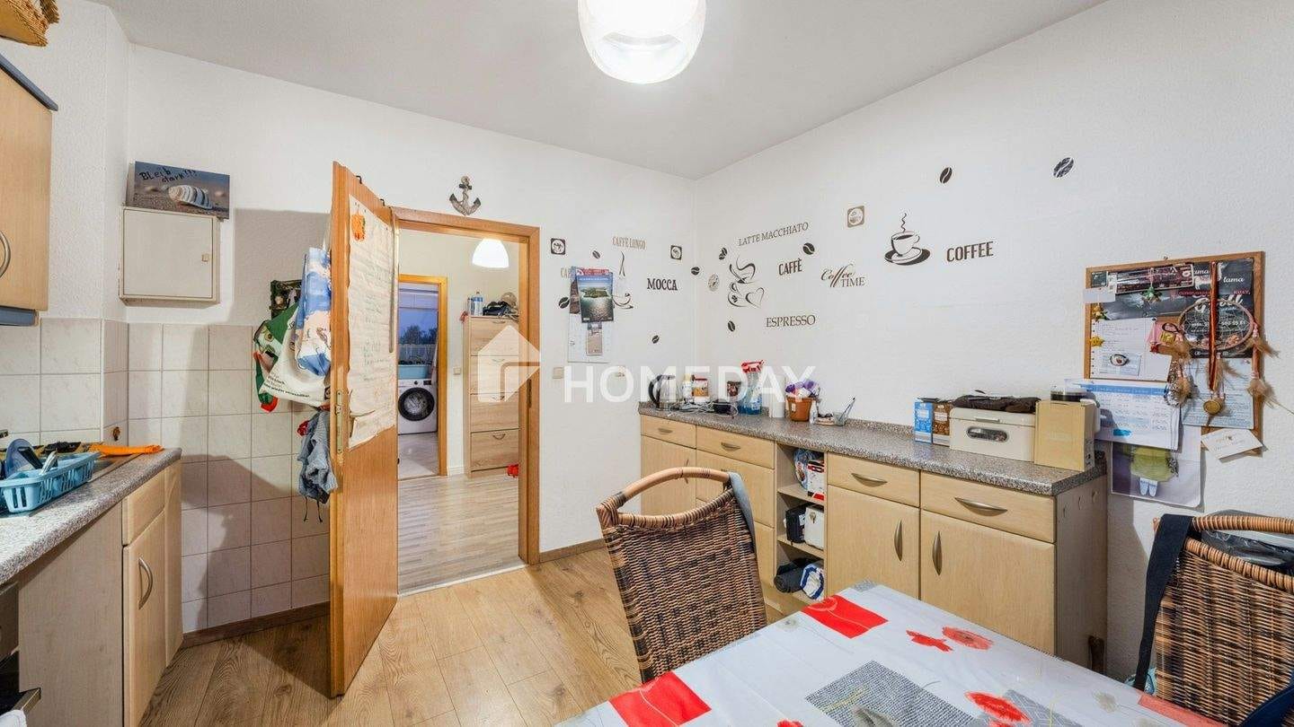 Immobilie in Bobitz - Gepflegte 2-Zimmer-Etagenwohnung mit Südwest-Loggia in gepflegter Wohnanlage - Bild 4