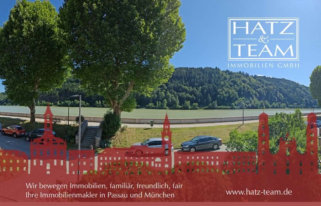 Immobilie in Obernzell - Wohnen mit Donaupanorama – Stilvolle 2-Zimmer-Wohnung in Obernzell - Bild 0