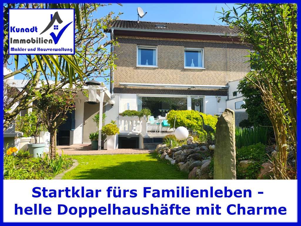 Immobilie in Isselburg - Startklar fürs Familienleben - helle Doppelhaushälfte mit Charme - Bild 0