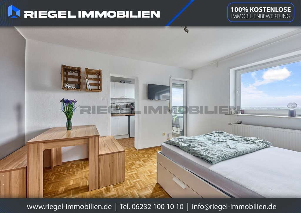 Immobilie in Speyer - Sie hier? Wir auch! Gepflegtes Appartement mit Loggia und Weitblick - Bild 0