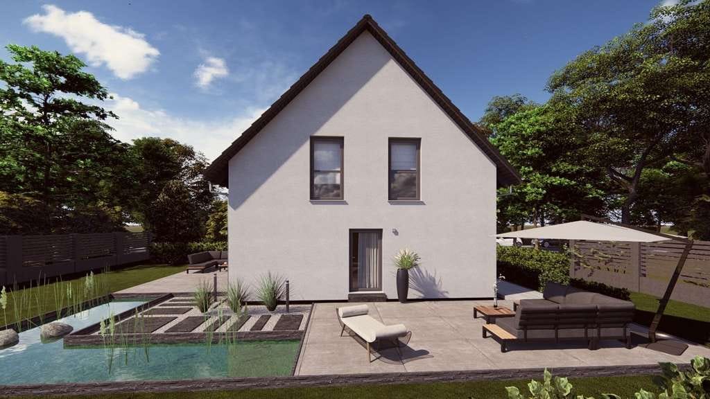 Immobilie in Strüth - MODERN UND KOMFORTABEL WOHNEN UNTER EINEM DACH - 2 Wohnungen - Malervorbereitet - inkl. Grundstück - Bild 1