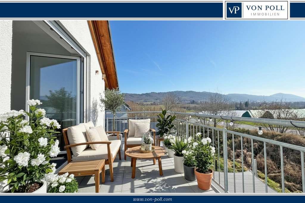 Immobilie in Hirschberg an der Bergstraße - Helle Traumwohnung im Zweifamilienhaus mit privatem Garten und Energieeffizienzklasse A - Bild 0