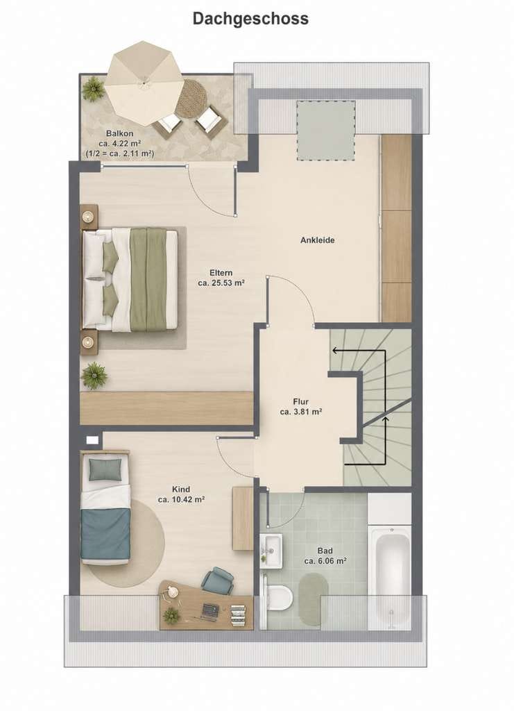 Immobilie in Mettlach - Reihenmittelhaus Raumwunder zum Energiekosten sparen - Bild 2