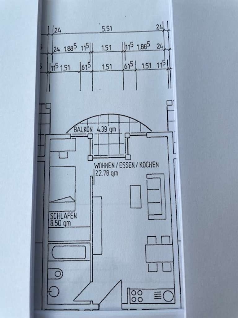 Immobilie in Lörrach - In Lörrach-Haagen: 2-Zi.-Whg mit Balkon, auch als renoviert/wie Neu-Zustand (Fußbodenheizung) - Bild 1