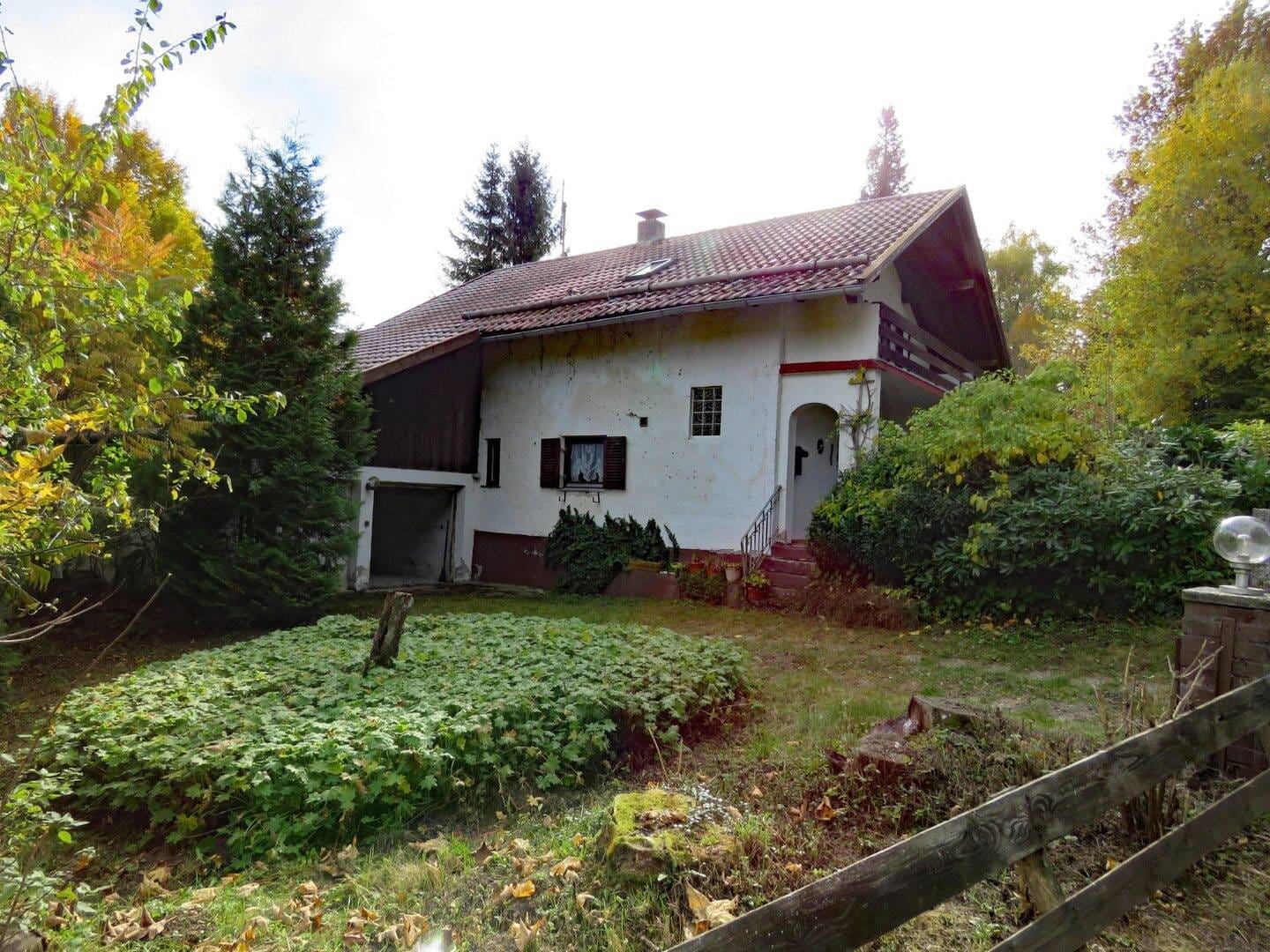 Immobilie in Grafling - Einfamilienhaus in absolut ruhiger und sonniger Weilerlage in einer Höhe von ca. 780 Hm - Bild 1