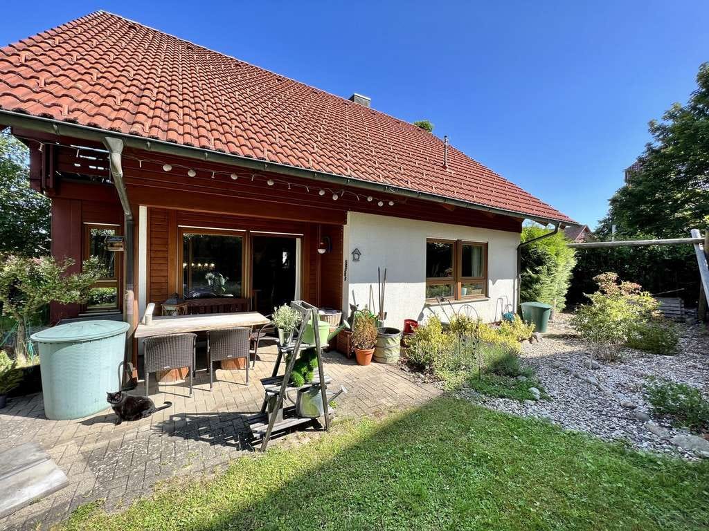 Immobilie in Sankt Peter - Freistehendes Schwörer-Holzhaus | großer Wohn-/Essbereich | Garten & Terrasse | provisionsfrei - Bild 1