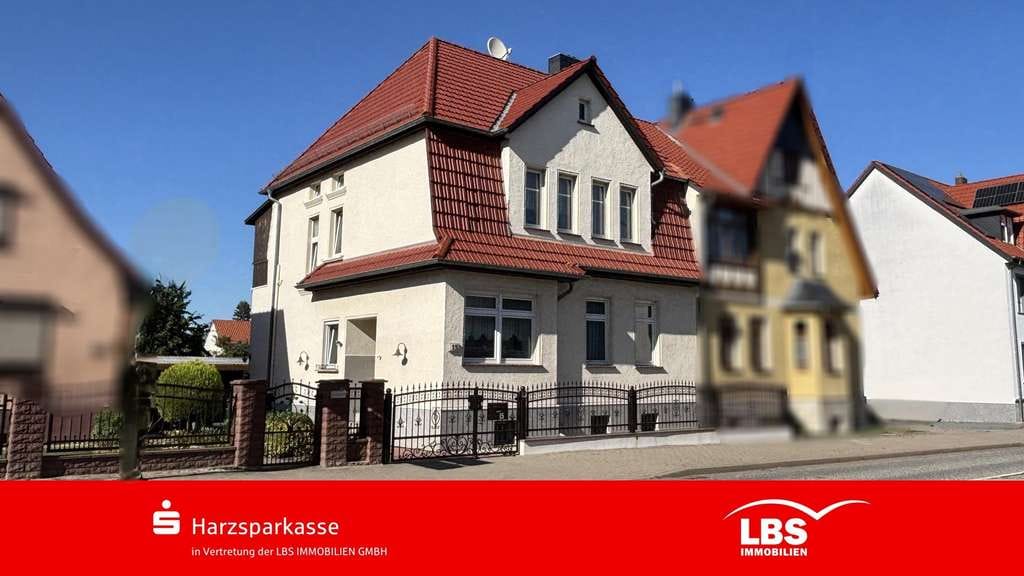 Immobilie in Ballenstedt - Familienhaus mit Charakter und Raum - Bild 0