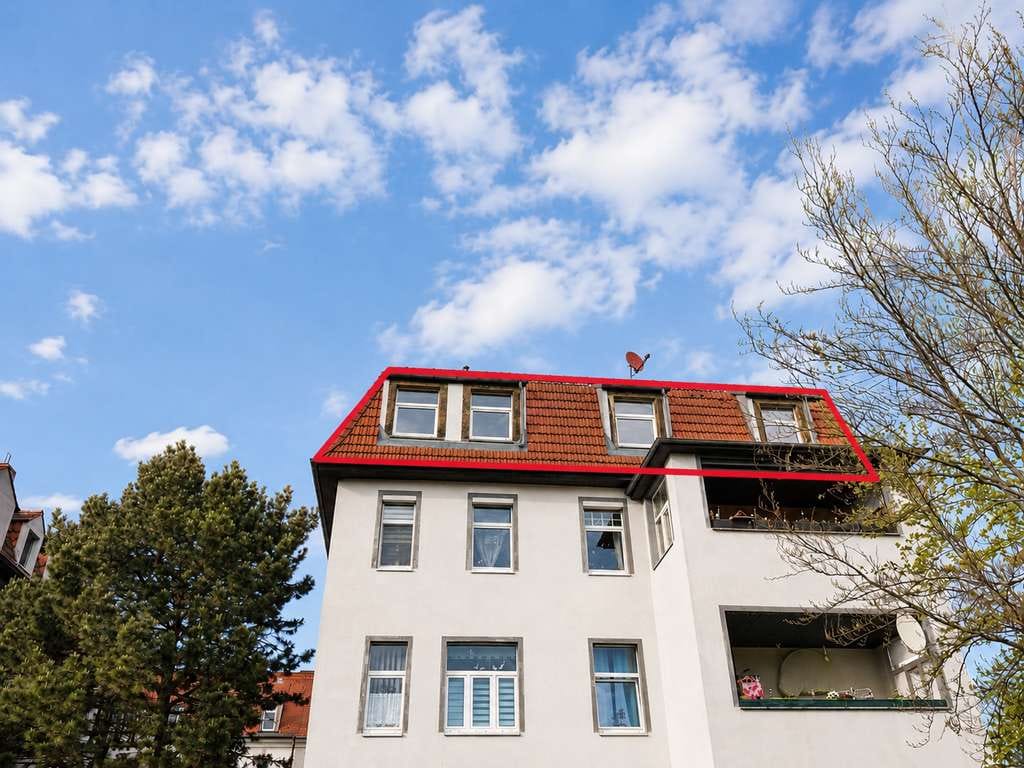 Immobilie in Pirna - Ruhige 2-Zimmer-Dachgeschosswohnung mit Stellplatz in Pirna - Bild 1