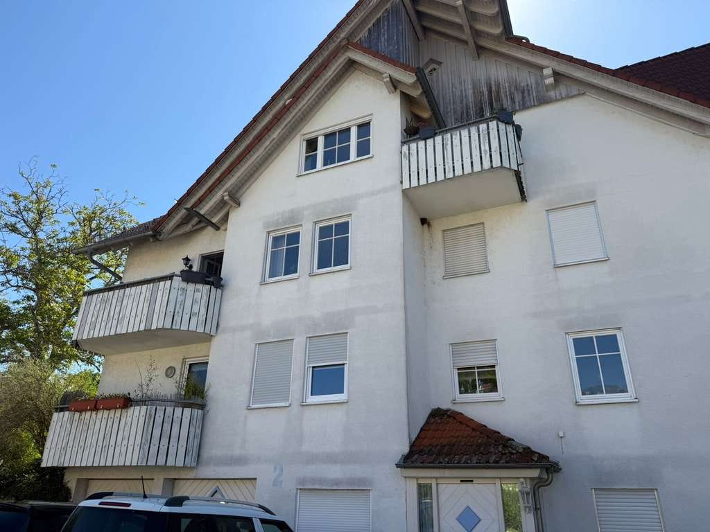Immobilie in Langenbrettach - 2-Ti-Whg in ruhiger Lage mit Balkon und Autoabstellplatz - Bild 0