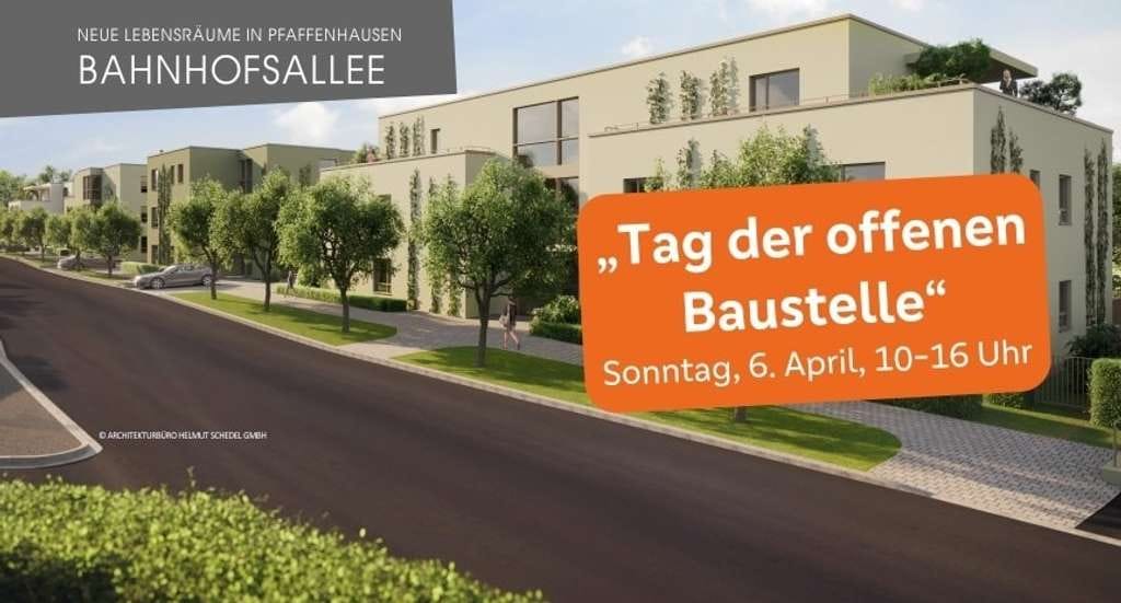 Immobilie in Pfaffenhausen - "Neue Lebensräume in Pfaffenhausen - Bahnhofsallee" 
Wohnung E.4.1 - Bild 0