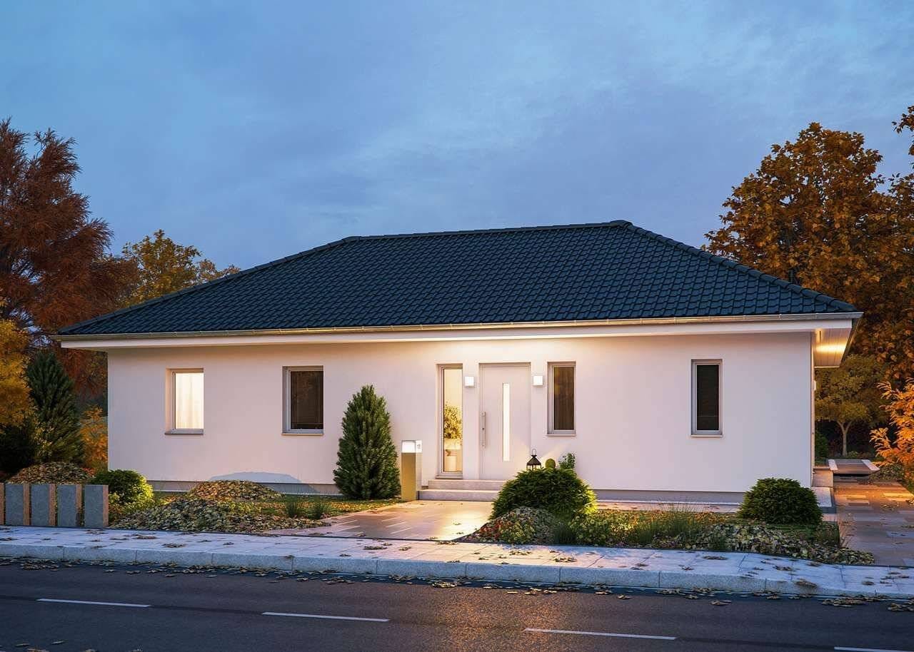 Immobilie in Riedbach - Nie wieder Treppen ! Schicker, topmoderner Bungalow mit Wahnsinns-Ausblick - Bild 1