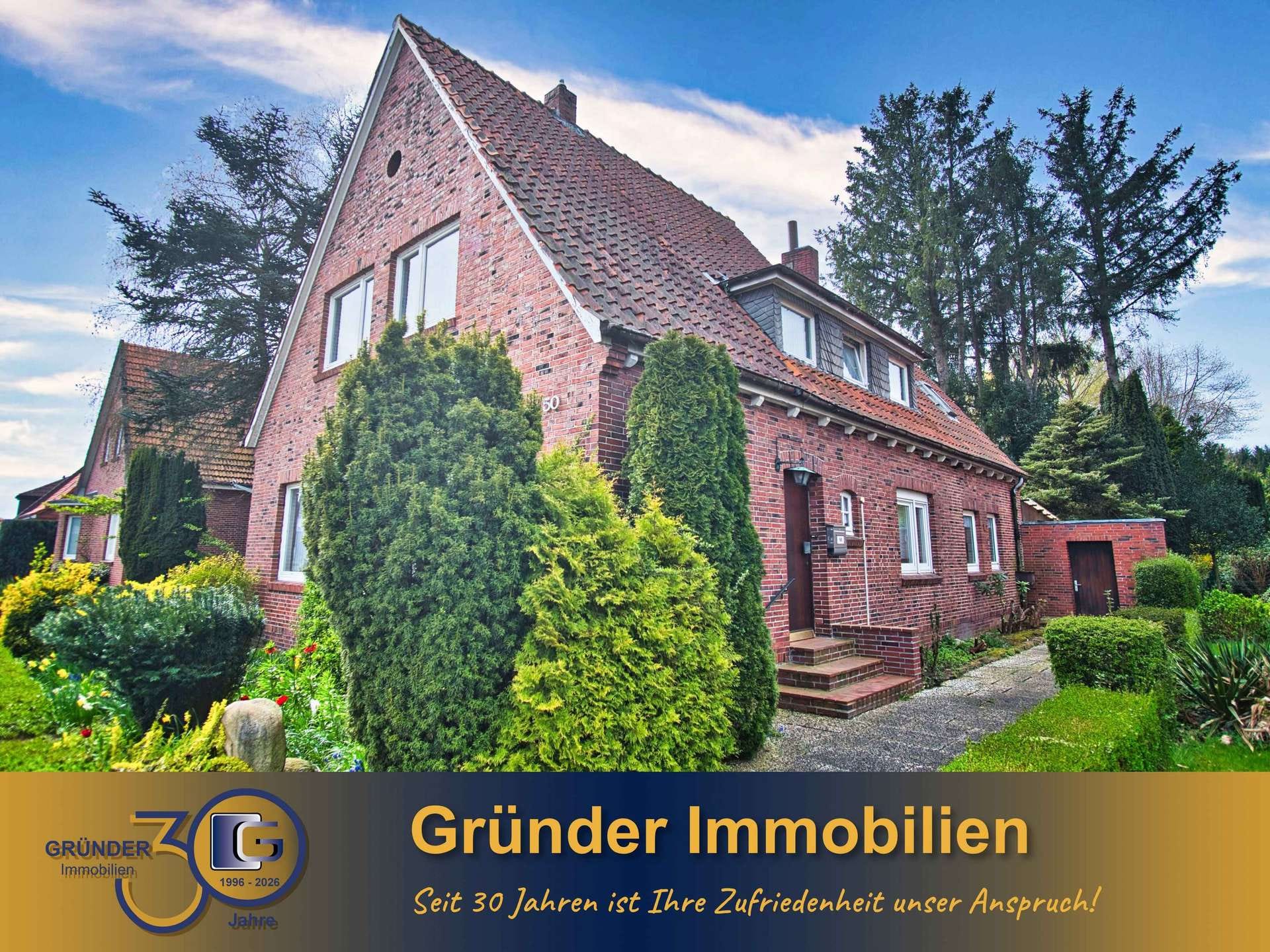 Immobilie in Papenburg - Käufer Provisionsfrei! Projekt für Macher: Einfamilienhaus mit Entwicklungschancen - Bild 0