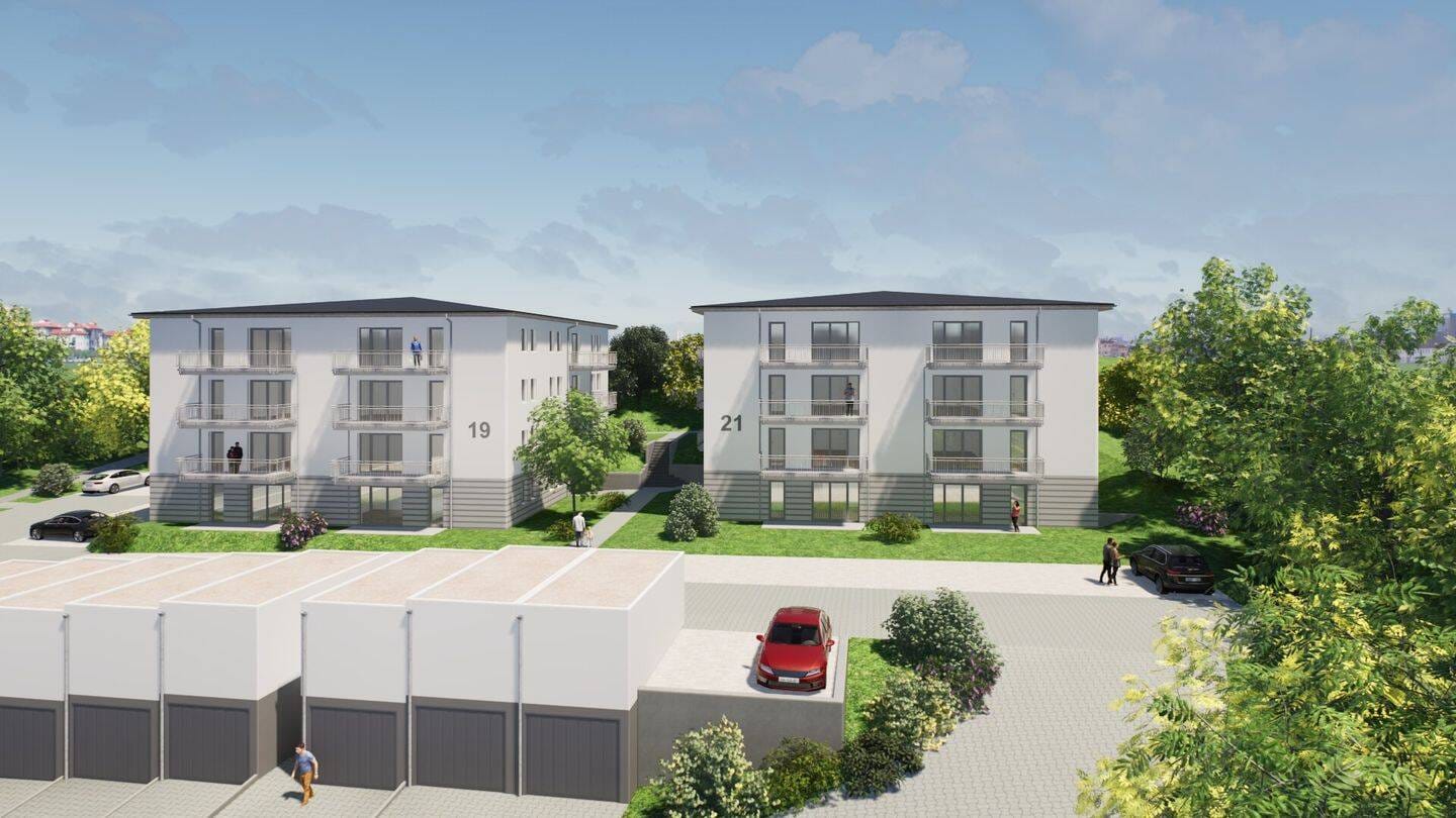 Immobilie in Ebern - Neubauwohnung in Ebern zu verkaufen. Barrierefrei, KfW 40 mit QNG-Zertifikat! - Bild 0