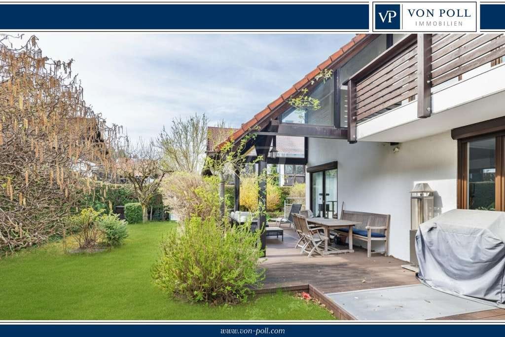 Immobilie in Gräfelfing - Großzügiges Raumwunder mit Loggia und Patio-Souterrain in begehrter Lage von Lochham - Bild 0