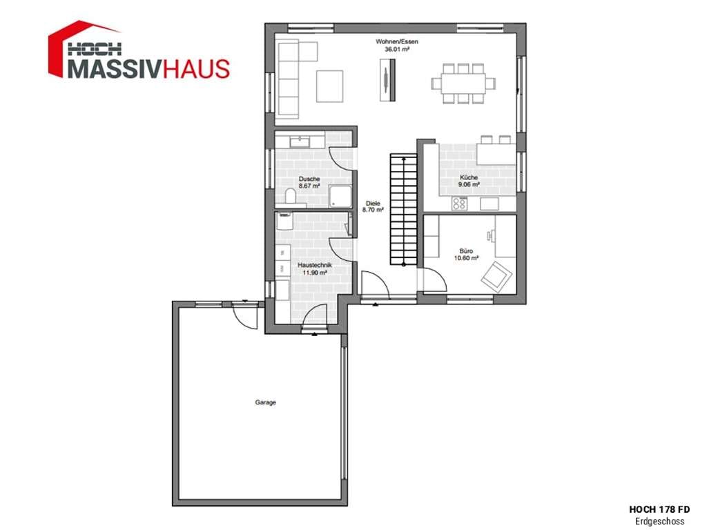 Immobilie in Löf - Ihr Traumhaus von HOCH Massivhaus – In Löf, Schlüsselfertig! - Bild 1