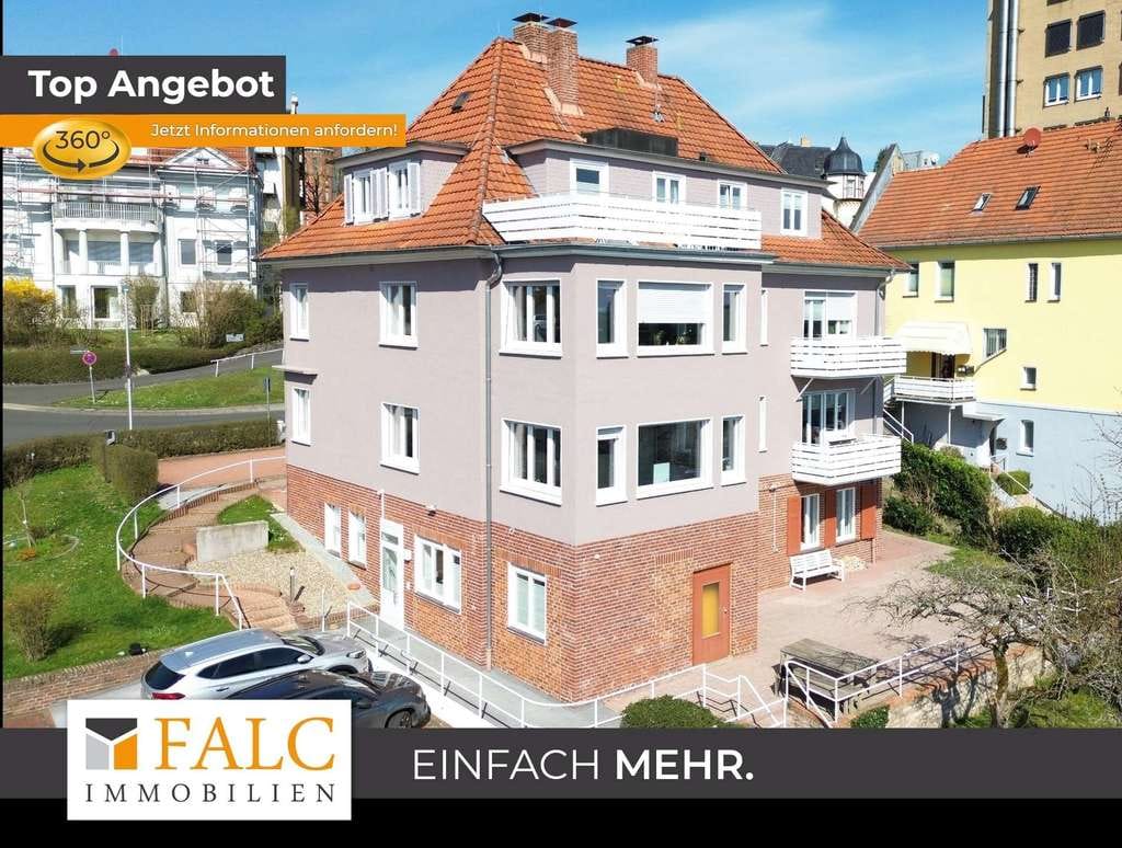 Immobilie in Bad Wildungen - +++Vielseitiges 4 Mehrfamilienhaus oder exklusiver Firmensitz in Bad Wildungen+++ - Bild 0