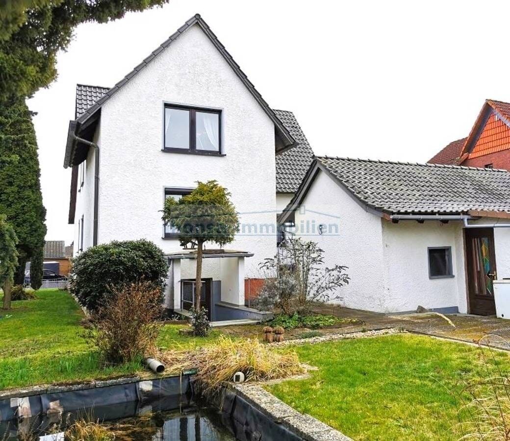 Immobilie in Grafhorst - EFH/ ZFH mit Anbau - gr. Garten, Vollkeller, XXL-Garage, Carport - Bild 1
