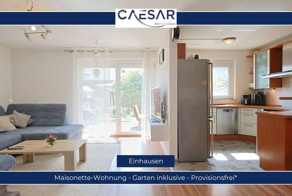 Immobilie in Einhausen - Stilvolle Maisonette - Wohnung mit sonniger Terrasse und eigenem Garten in kleiner Einheit. - Bild 0