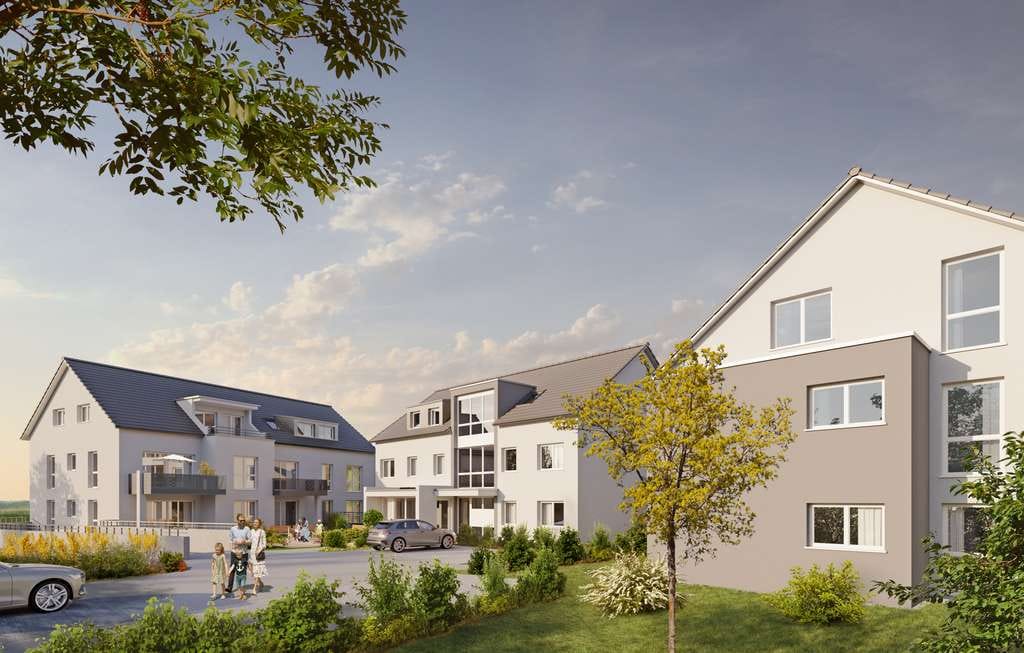 Immobilie in Neckartailfingen - Lichtdurchflutete 2-Zimmerwohnung mit Gartenanteil - Bild 0