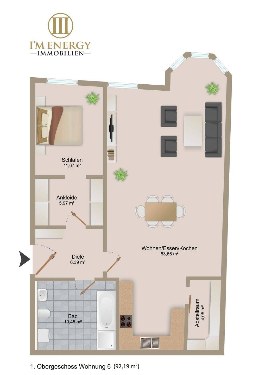 Immobilie in Osterhofen -  +++ Modernes Loft-Feeling im Kern von Osterhofen – Stilvoll nach moderner Revitalisierung +++  - Bild 3