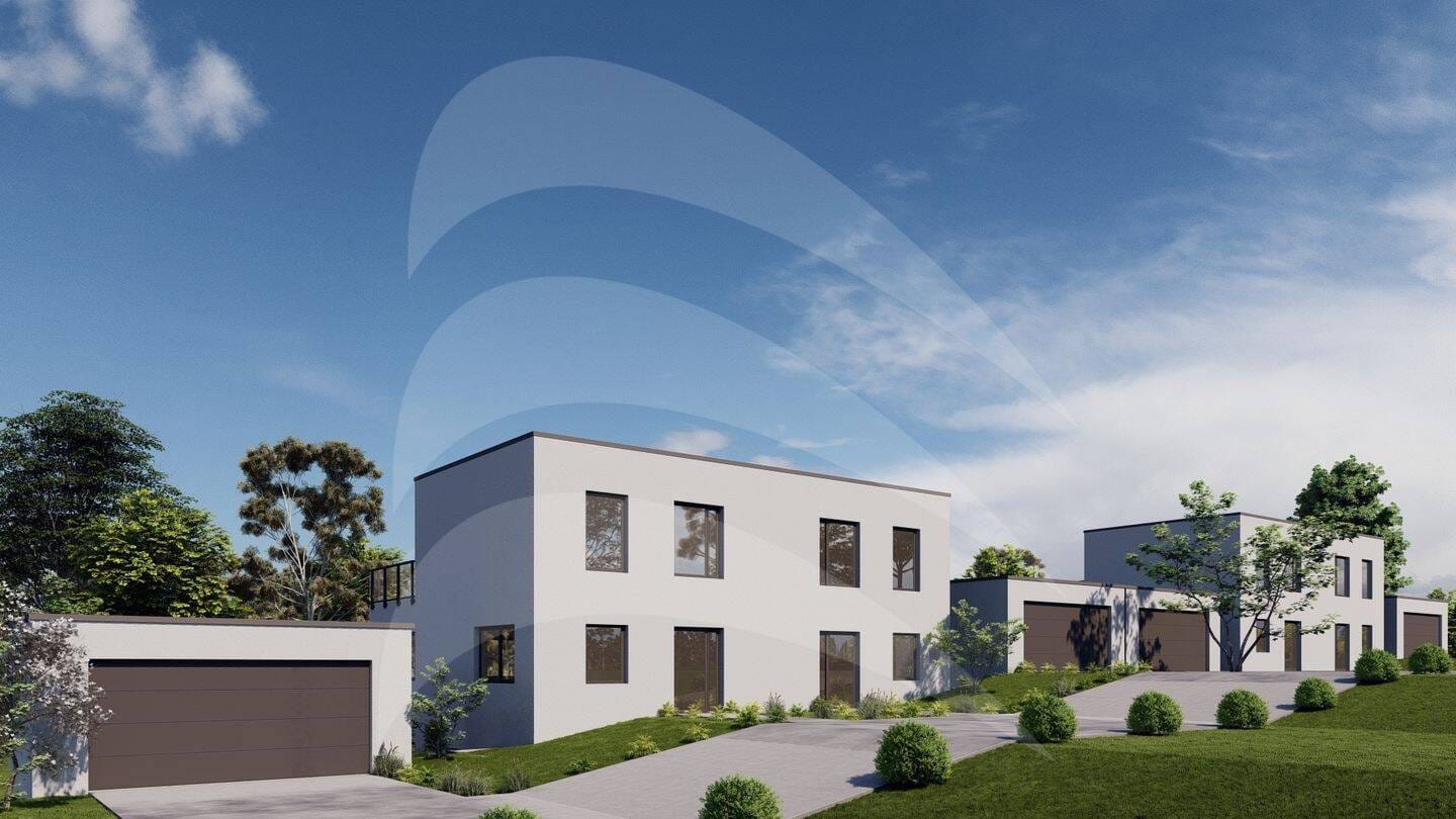 Immobilie in Neuburg am Inn - KfW40 Neubau: Toller Ausblick - Große Doppelhaushälfte im Baugebiet Neukirchen am Inn - Bild 1